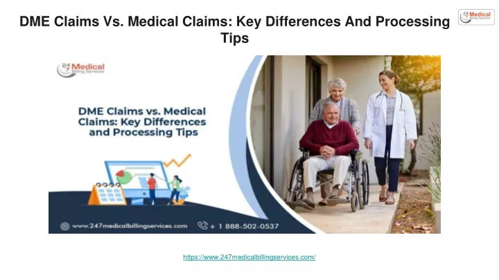 dme claims vs medical claims key differences and processing tips