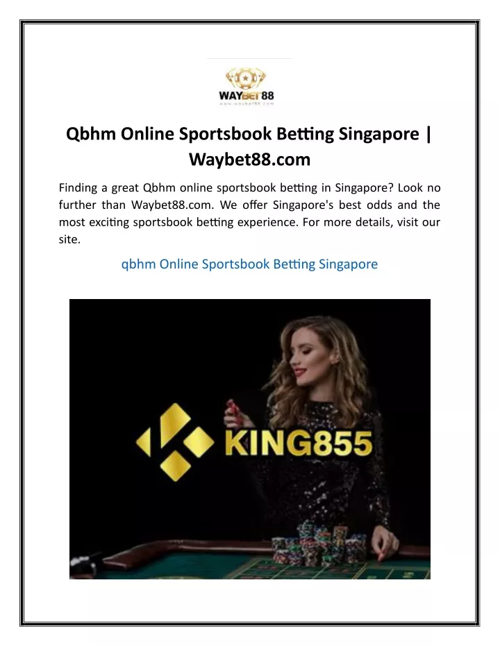 qbhm online sportsbook betting singapore waybet88