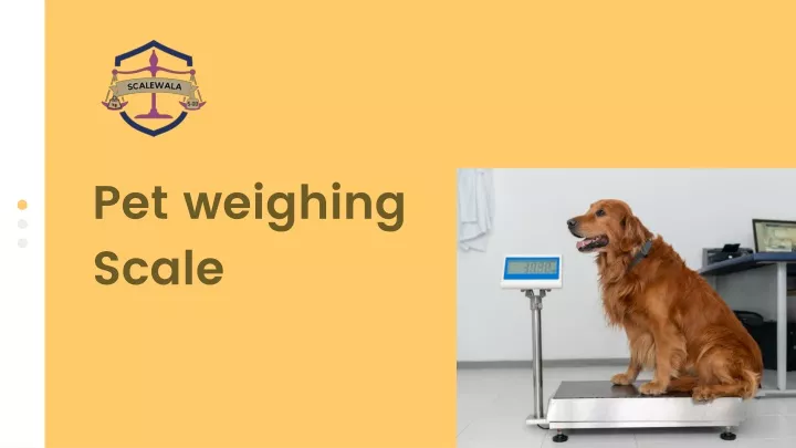 pet weighing scale