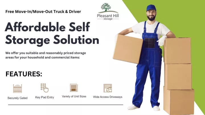 free move in move out truck driver