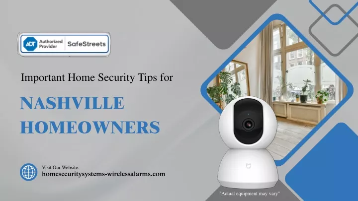 important home security tips for