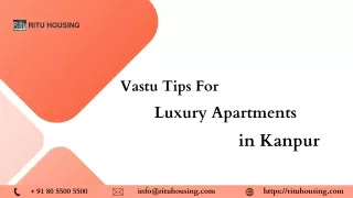 Vastu Tips For Luxury Apartments in Kanpur