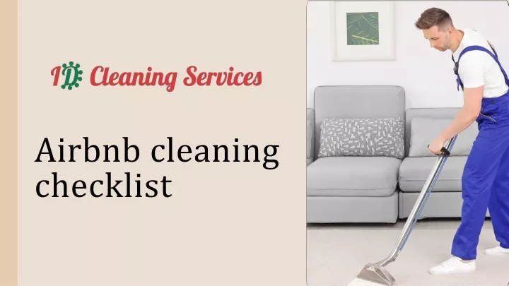 airbnb cleaning checklist