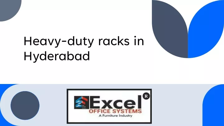 heavy duty racks in hyderabad