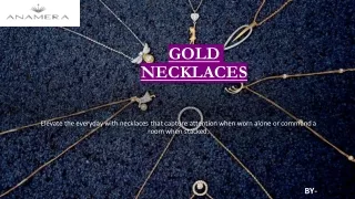 GOLD NECKLACES