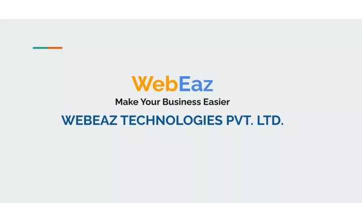 webeaz make your business easier webeaz