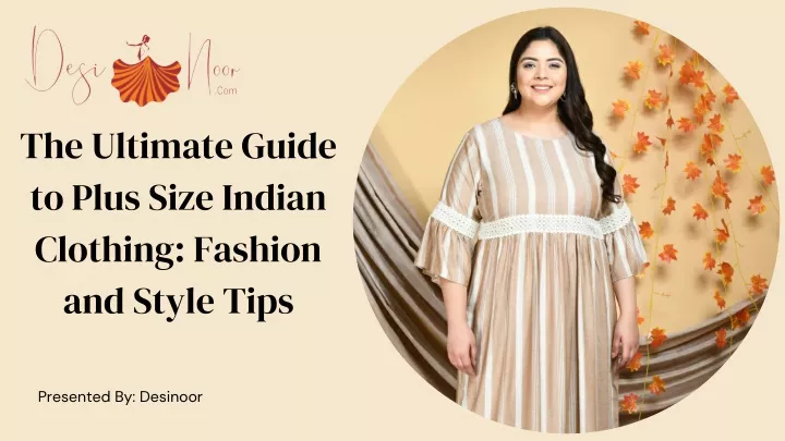 DesiNoor For Plus Size Clothing Online