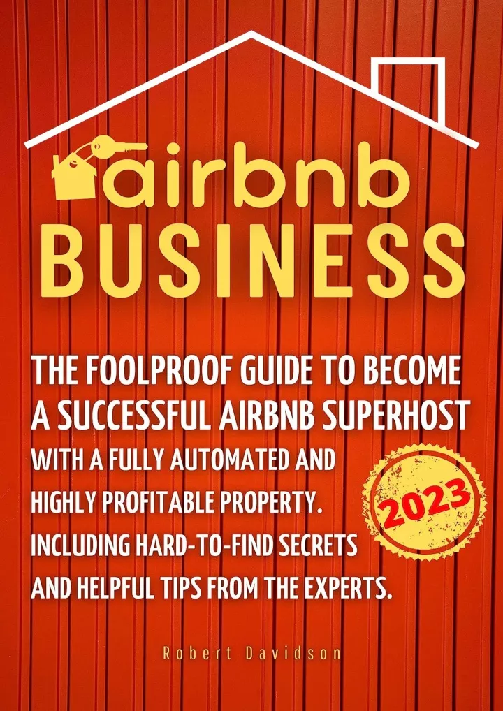 PPT - $PDF$/READ/DOWNLOAD Airbnb Business: The Foolproof Guide To ...