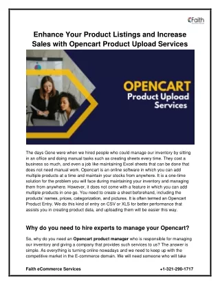 enhance your product listings and increase sales