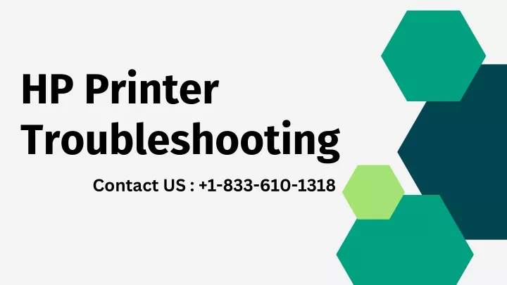 hp printer troubleshooting contact