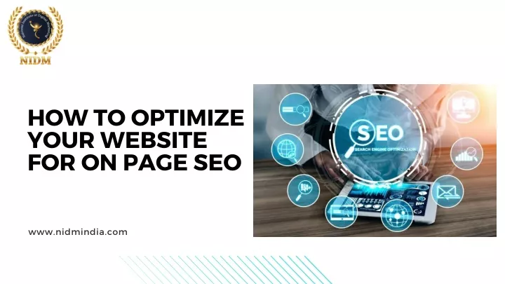 how to optimize your website for on page seo