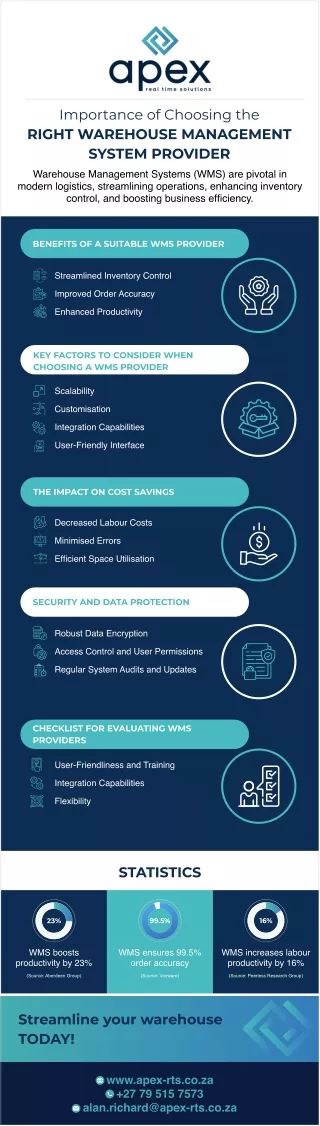 Importance of Choosing the Right Warehouse Management System Provider