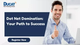 Dot Net Domination Your Path to Success