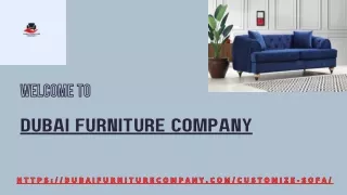 Best Price Shop for Customize Sofa in Dubai