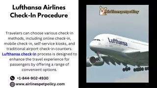 How to check-in lufthansa airline |  1-844-902-4930