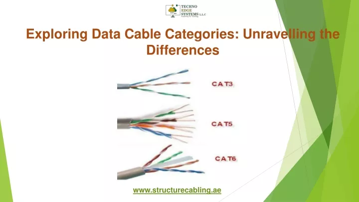 exploring data cable categories unravelling the differences