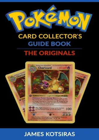 PDF/READ Pokemon Card Collector's Guide Book Unofficial: The Originals