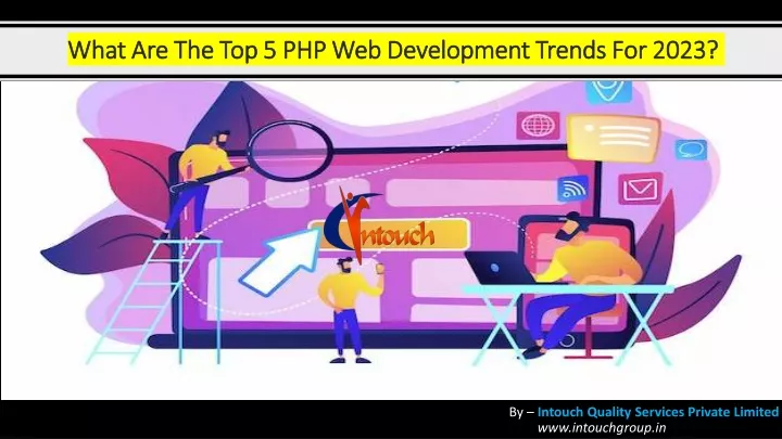 what are the top 5 php web development trends
