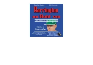 Download Harrington on Hold Em Expert Strategy for No Limit Tournaments Vol 1 Strategic Play for ipad