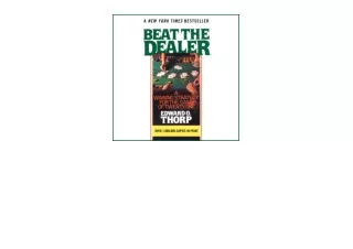 Kindle online PDF Beat the Dealer A Winning Strategy for the Game of TwentyOne unlimited