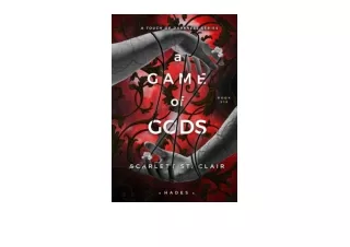 Download PDF A Game of Gods Hades x Persephone Saga Book 6 for ipad