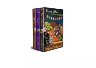 Ebook download The Ripple Effect Cozy Mystery Boxed Set Books 46 for android