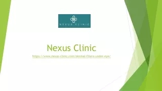 Eye Filler | Nexus-clinic.com