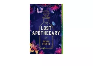 PDF read online The Lost Apothecary A Novel for ipad
