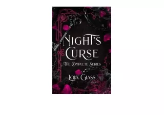 Kindle online PDF Nights Curse The Complete Series for ipad