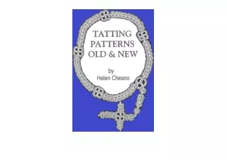 Ebook download TATTING PATTERNS OLD and NEW free acces