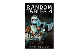 Download PDF Random Tables 4 Fantasy RPG Random Encounter Tables for Tabletop Game Masters full