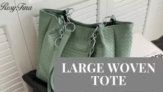 Artisan Haven Large Woven Tote