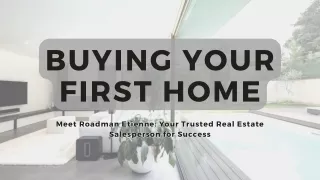 Meet Roadman Etienne Your Trusted Real Estate Salesperson for Success