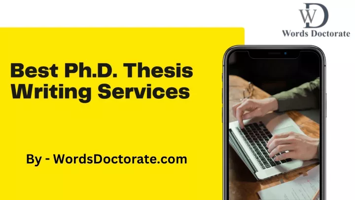 best ph d thesis writing services