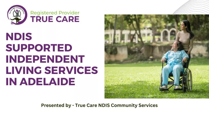 ndis supported independent living services