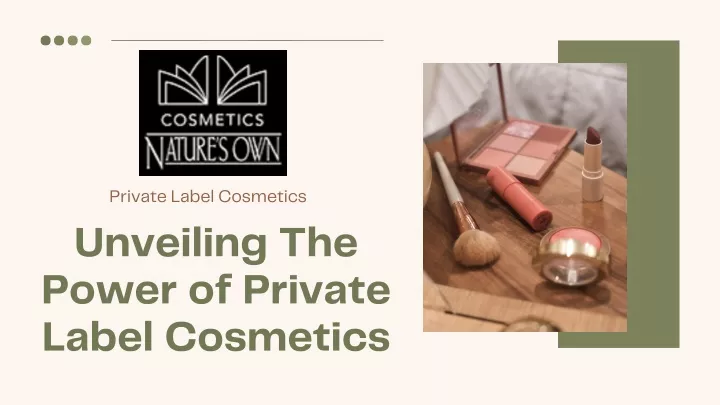 private label cosmetics