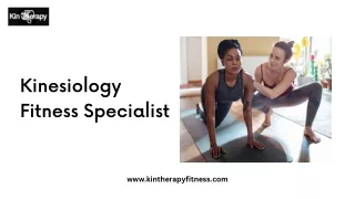 Kinesiology Fitness Specialist