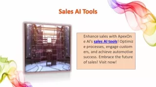 Sales AI Tools