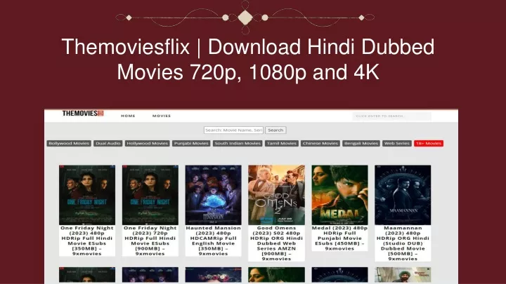 themoviesflix download hindi dubbed movies 720p