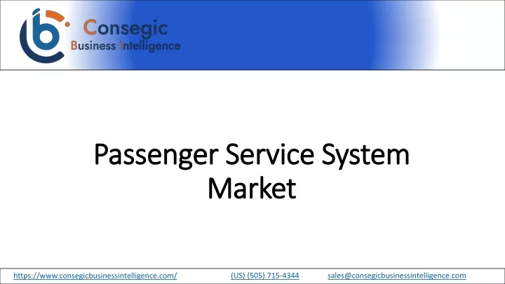 passenger service system market