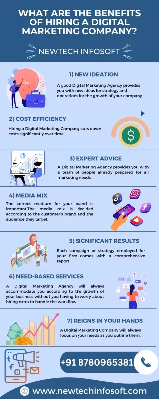 What are the benefits of hiring a Digital Marketing Company?