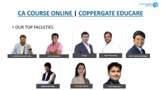 Coppergate Educare PPT | CA Online Course