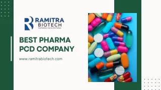 Ramitra Biotech - Leading Pharma Franchise Company in India