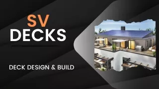 Custom PVC Decks Construction