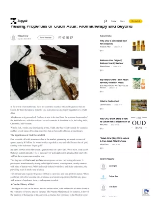 cosmetics body care healing properties of oudh