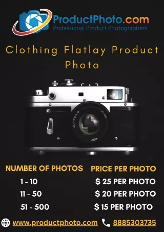 Professional Clothing Flat lay Product Photos for Your Business – Product Photo