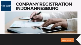 Company Registration in Johannesburg