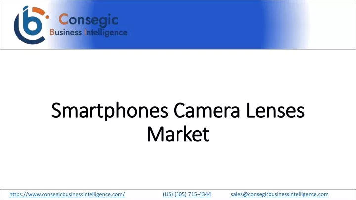 smartphones camera lenses market