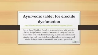 ayurvedic tablet for erectile dysfunction https shubhjeevanayurveda in product urja gold capsules
