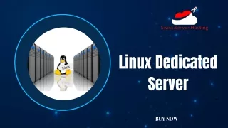 Unleash Power and Precision: Linux Dedicated Server from Swiss Server Hosting